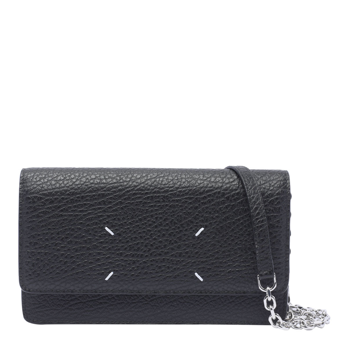 Maison Margiela Wallets Black Calf Leather