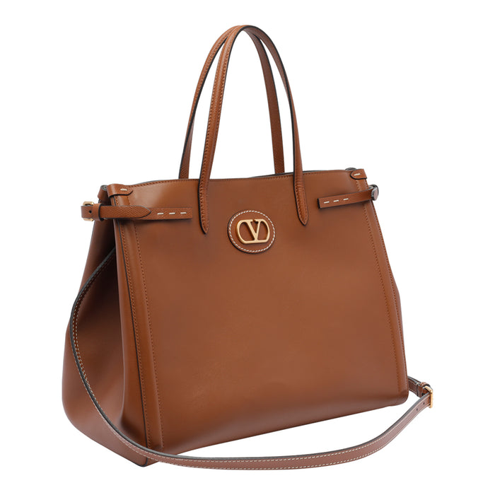 Valentino Garavani Bags Brown Calf Leather