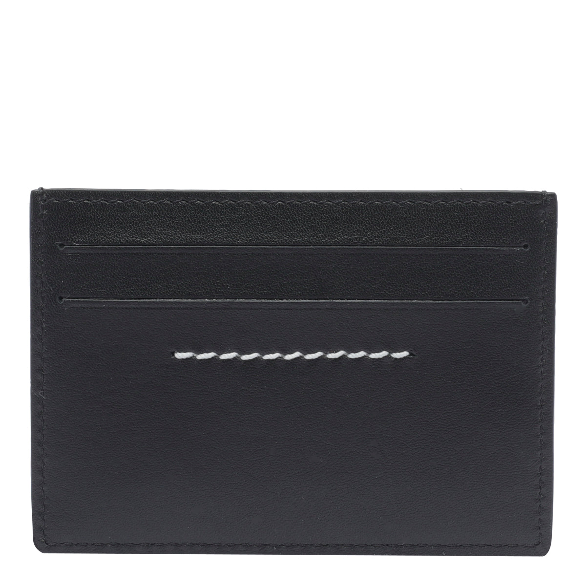 Mm6 Maison Margiela Wallets Black Calf Leather
