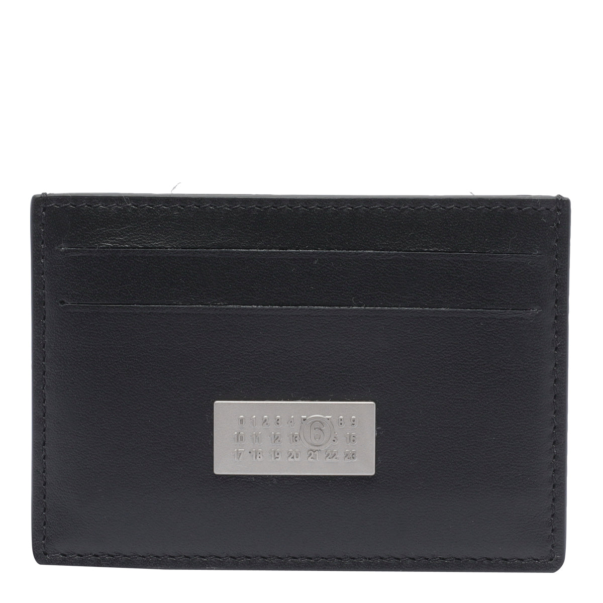 Mm6 Maison Margiela Wallets Black Calf Leather