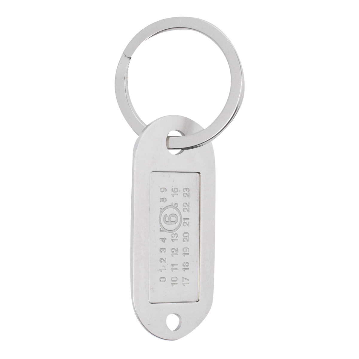 Mm6 Maison Margiela Keychains Silver Brass