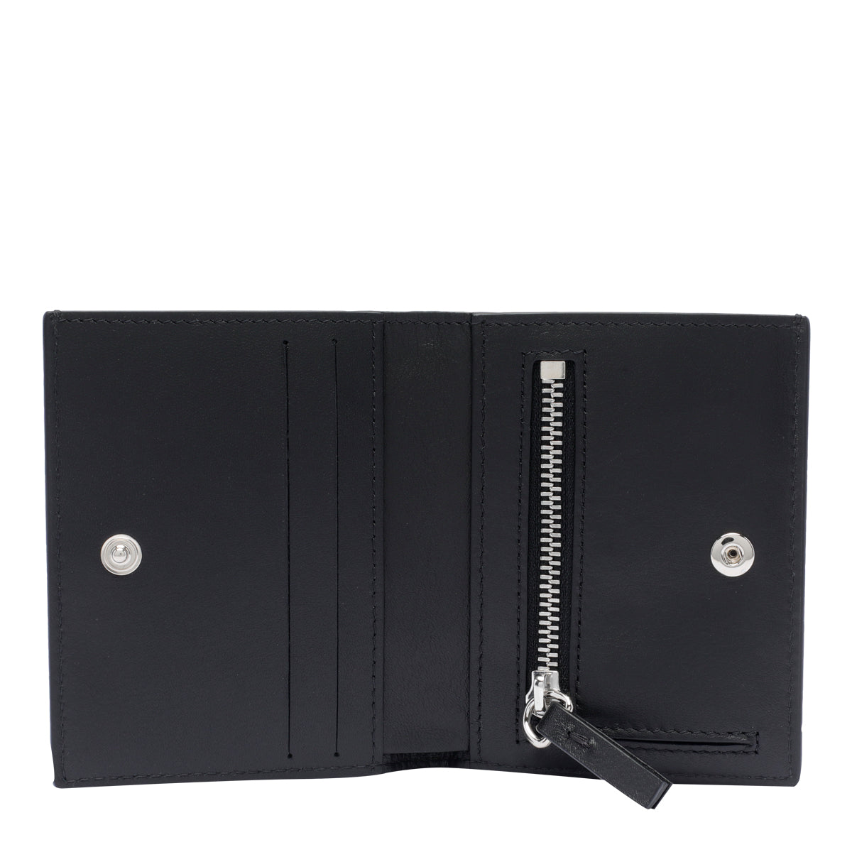 Mm6 Maison Margiela Wallets Black Calf Leather