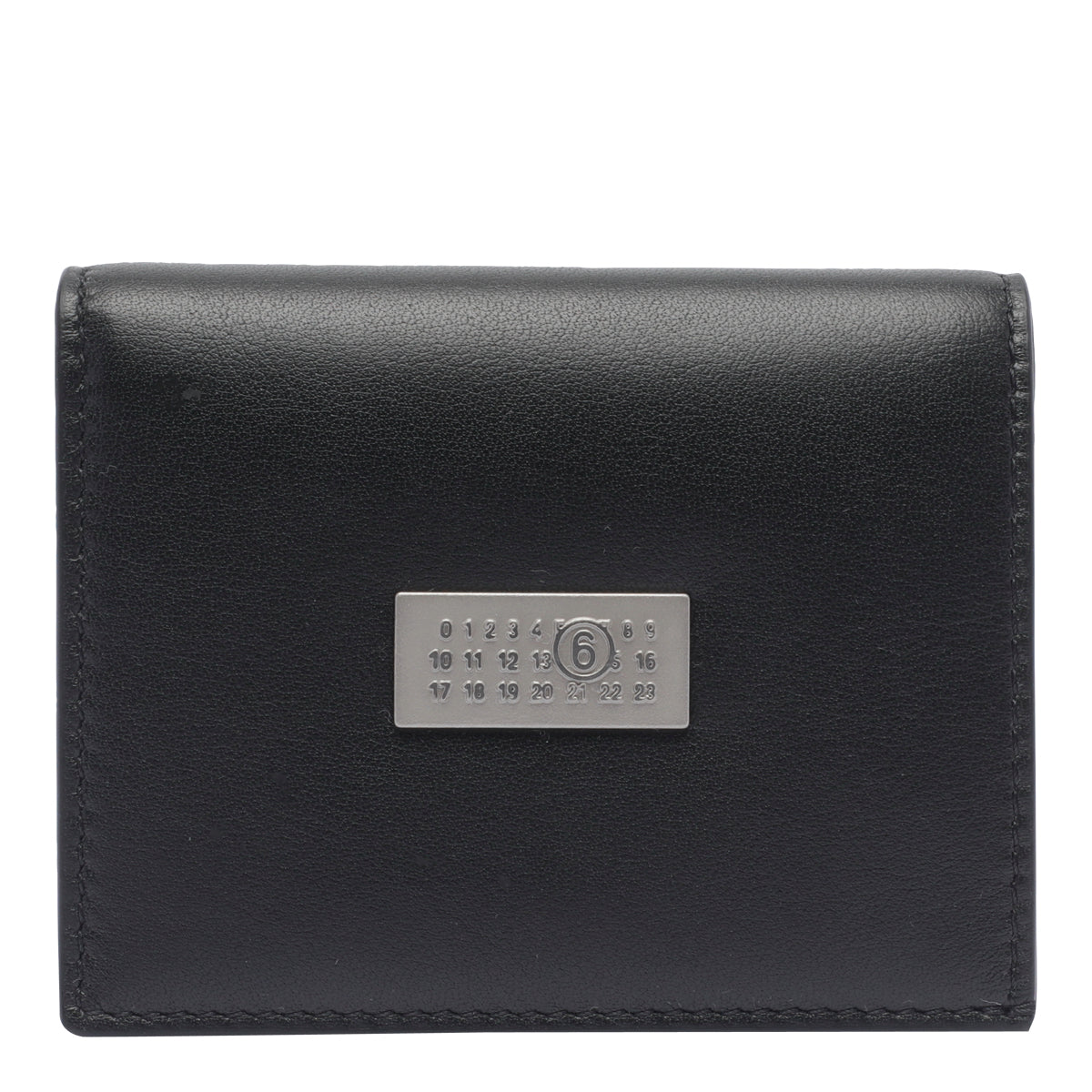 Mm6 Maison Margiela Wallets Black Calf Leather