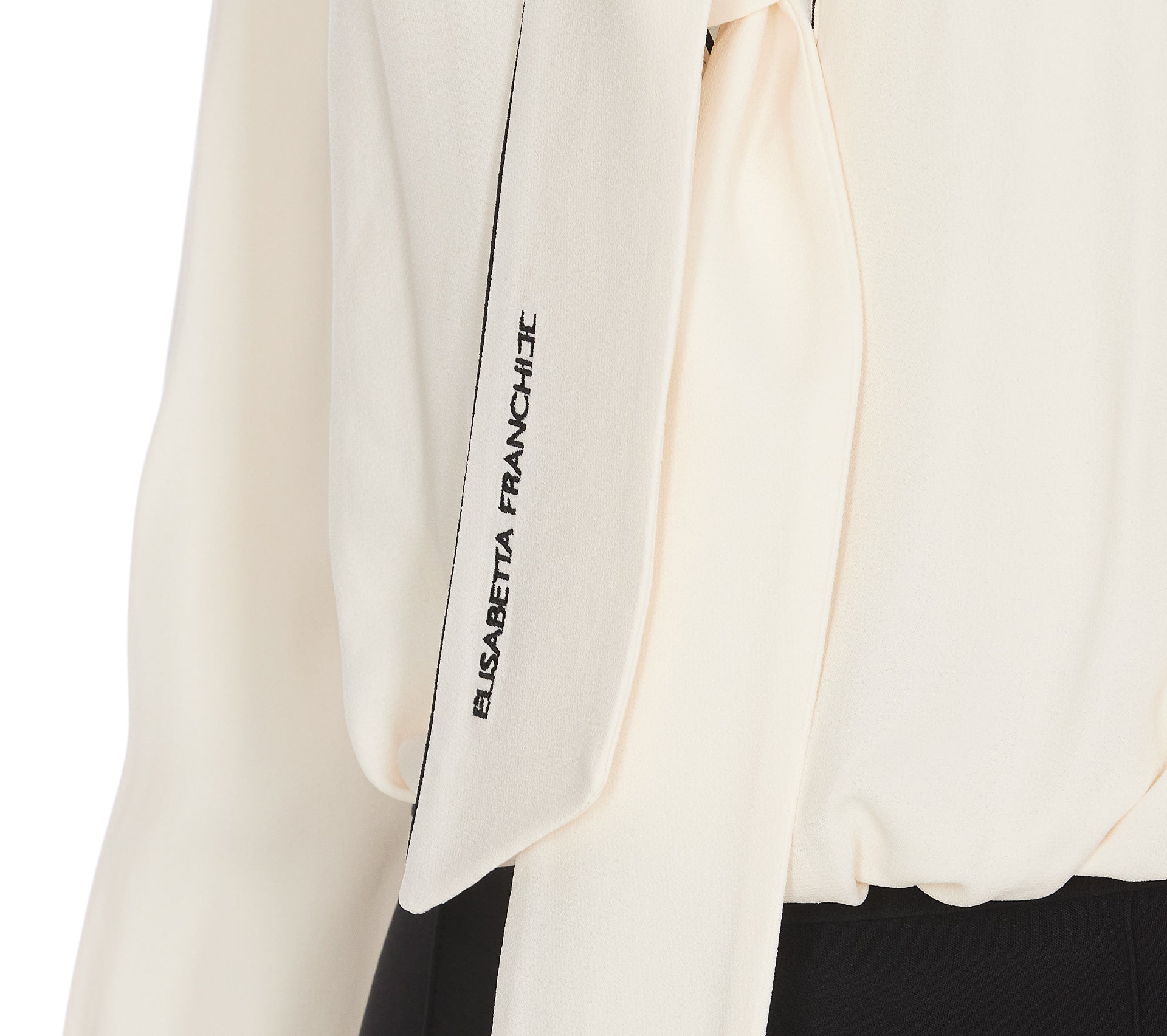 Elisabetta Franchi Trousers White Viscose