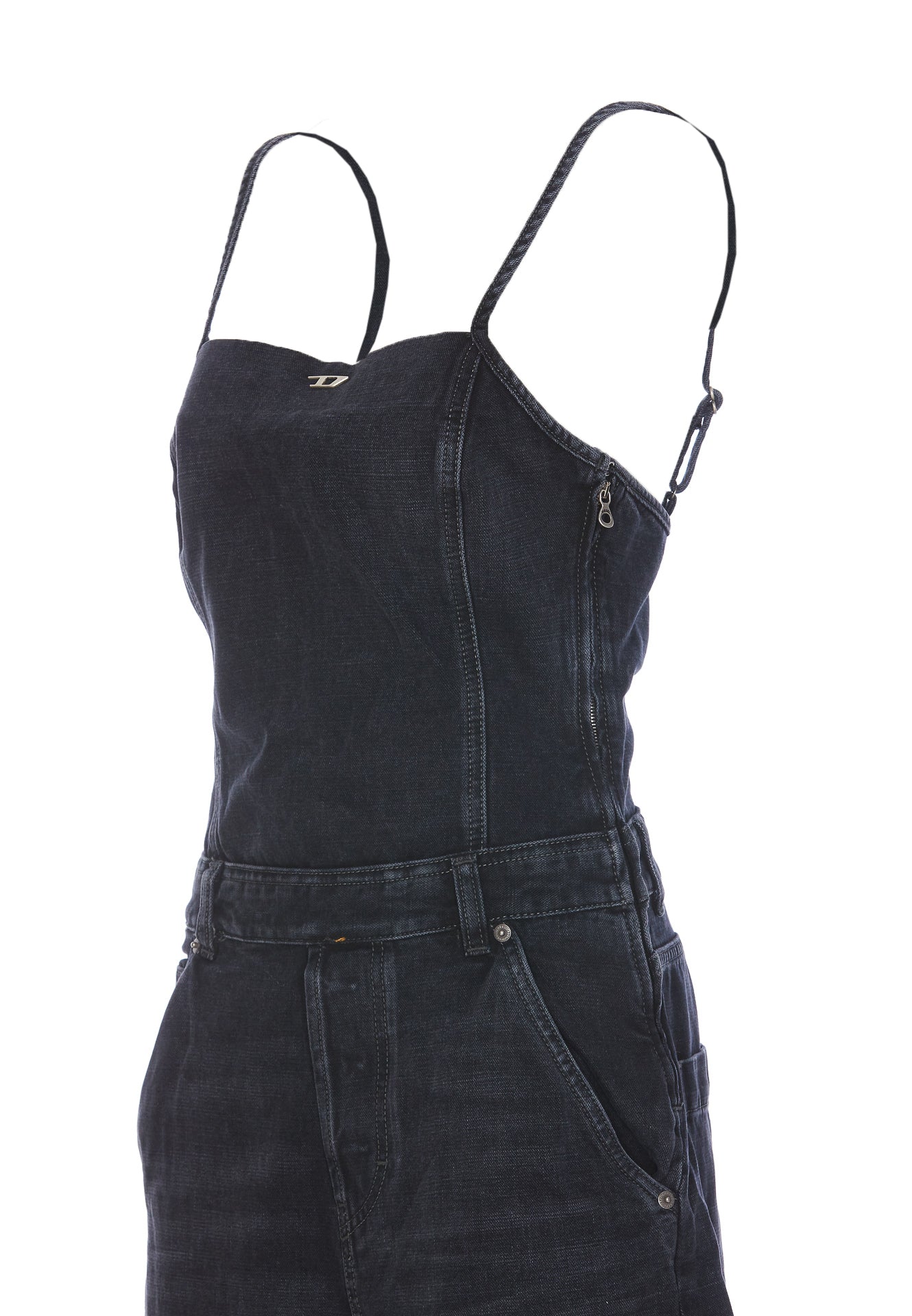 Diesel Trousers Blue Cotton