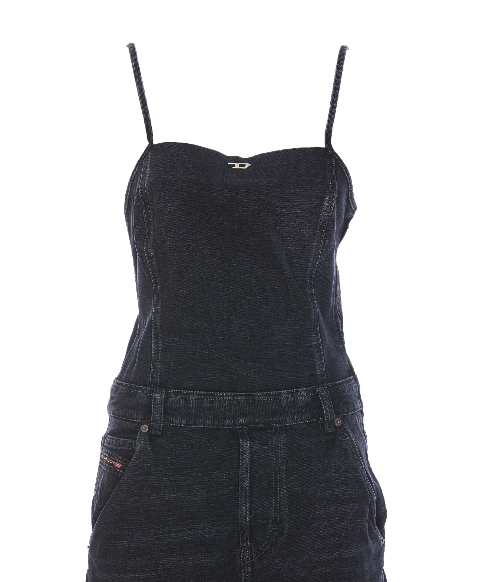 Diesel Trousers Blue Cotton
