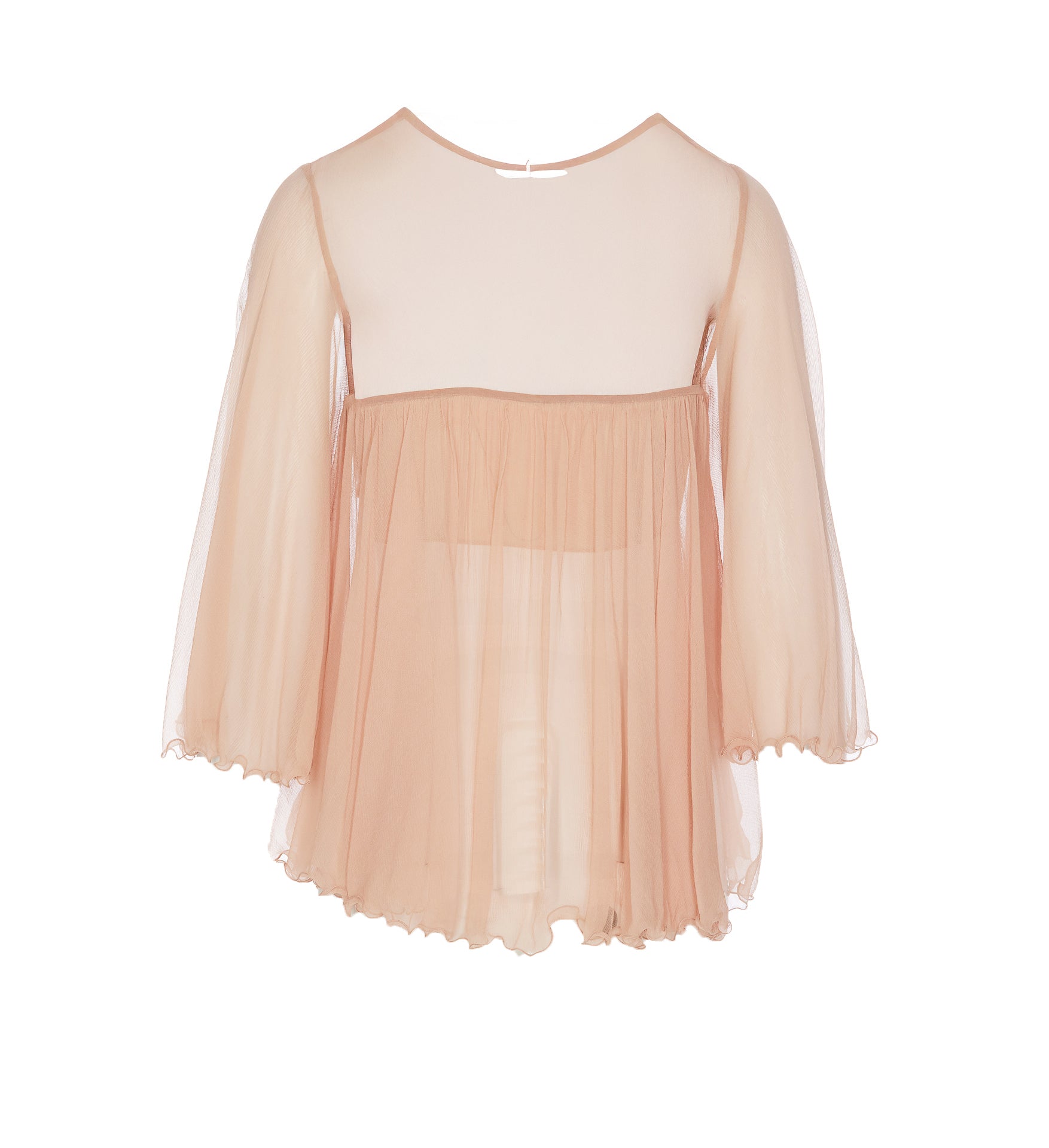 Chloè Top Pink Silk