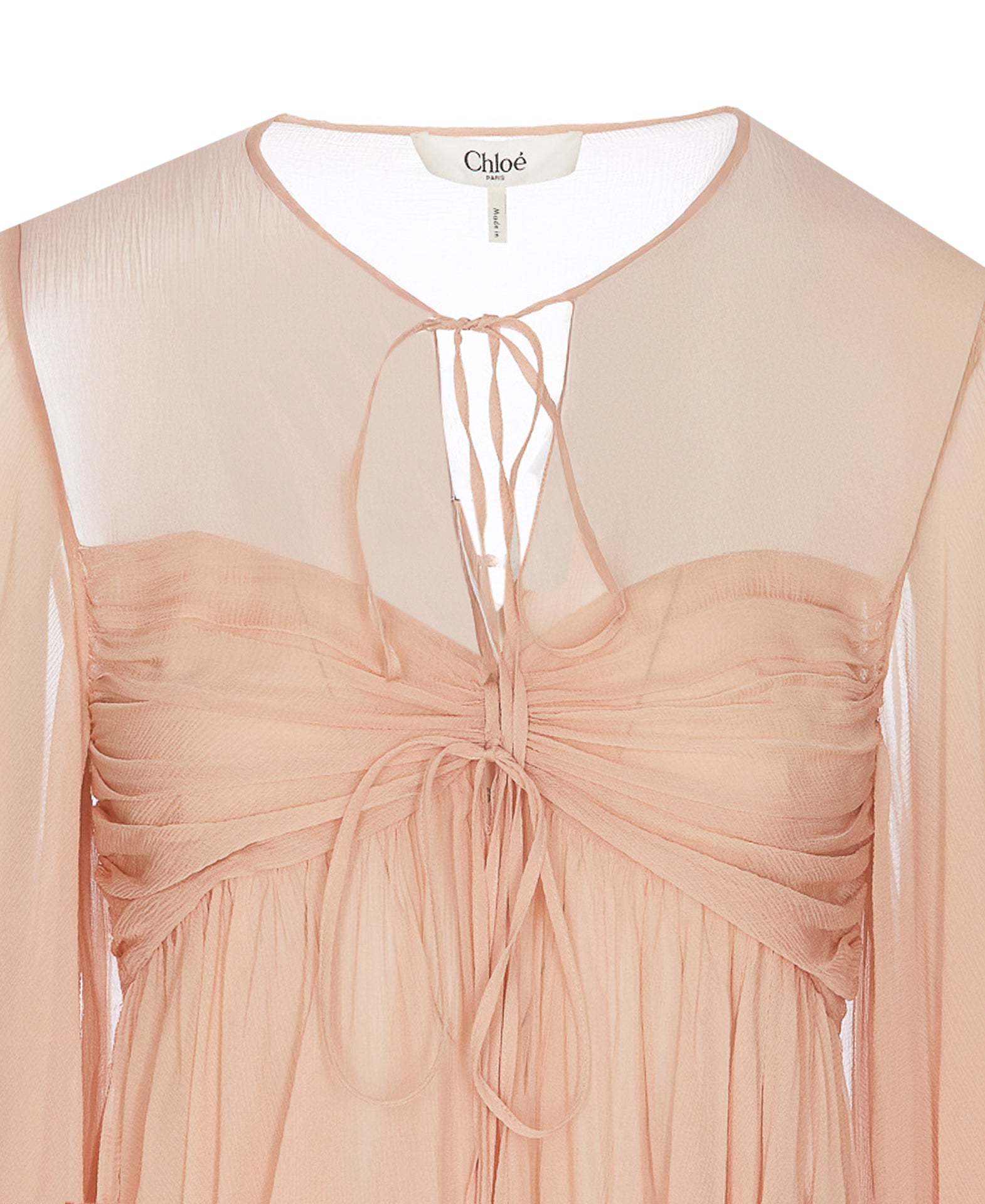 Chloè Top Pink Silk