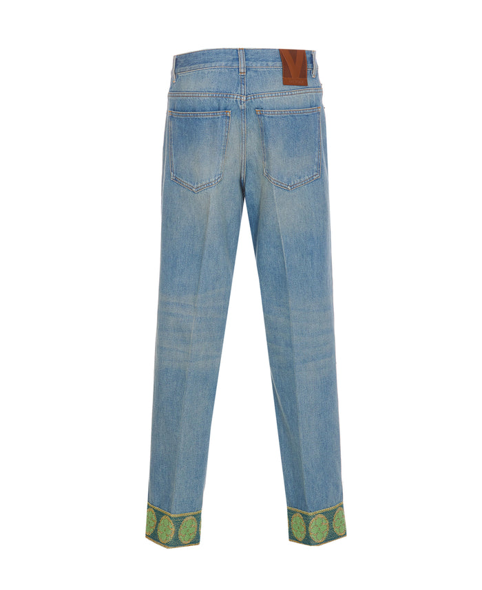 Valentino Garavani Jeans Blue Cotton