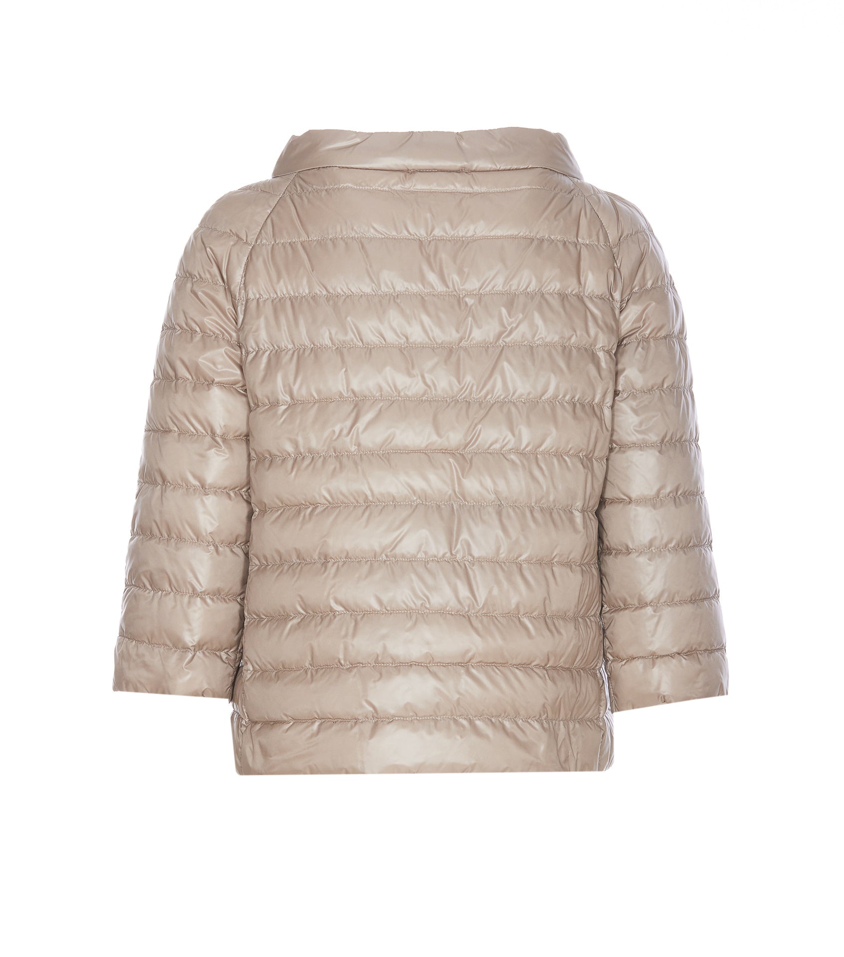 Herno Coats Beige Polyamide