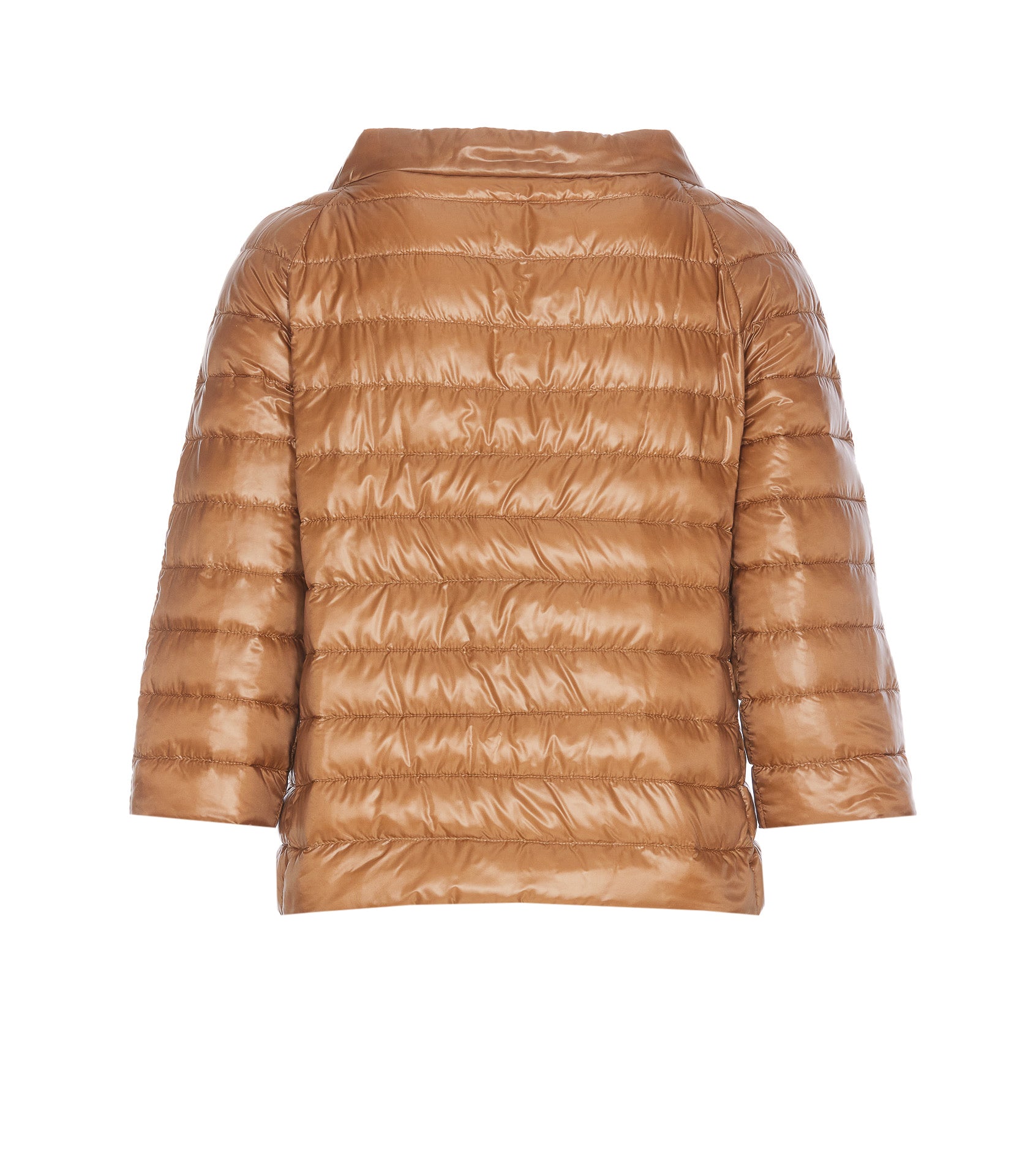 Herno Coats Beige Polyamide