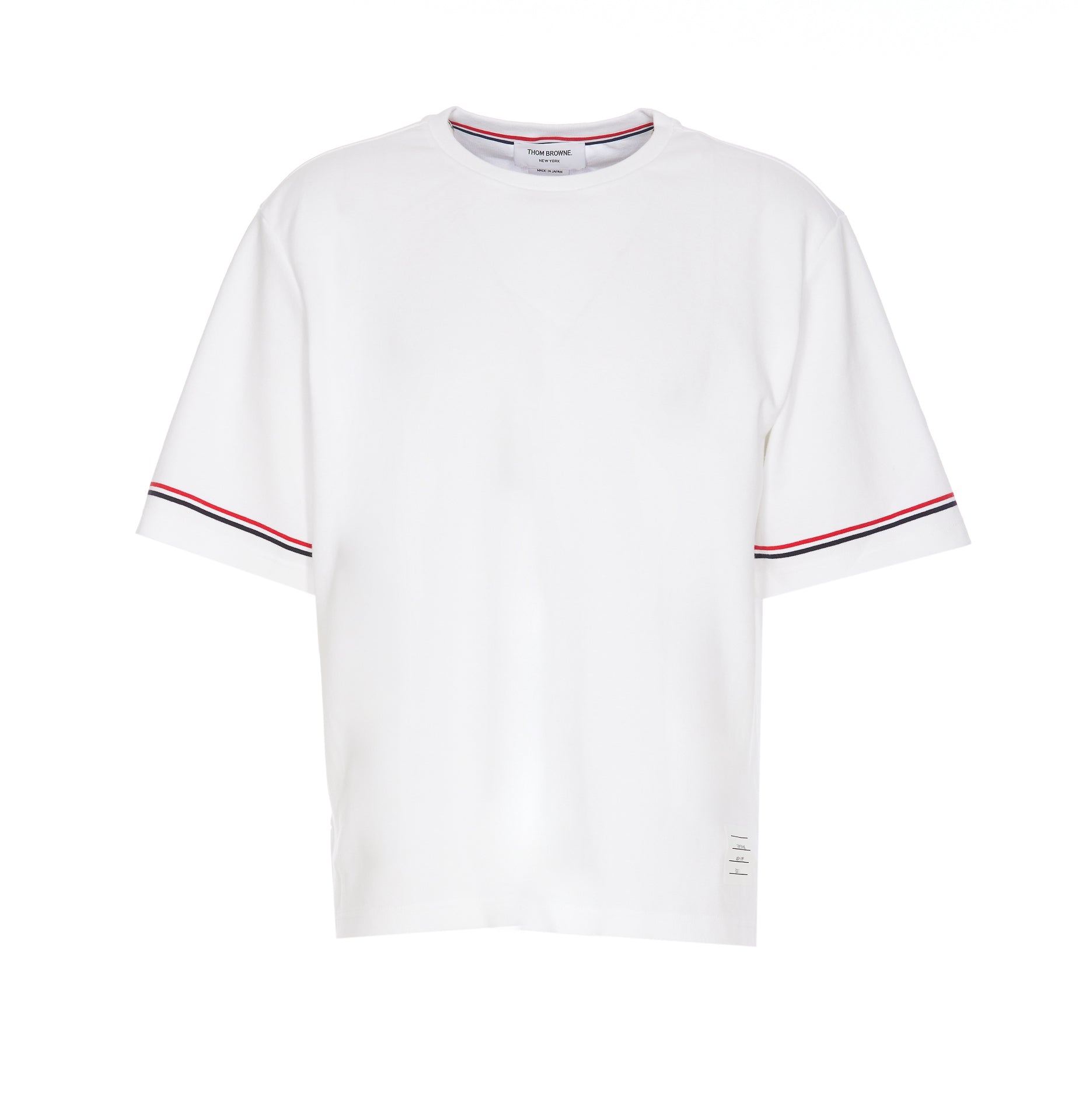 Thom Browne T-Shirts And Polos White Cotton