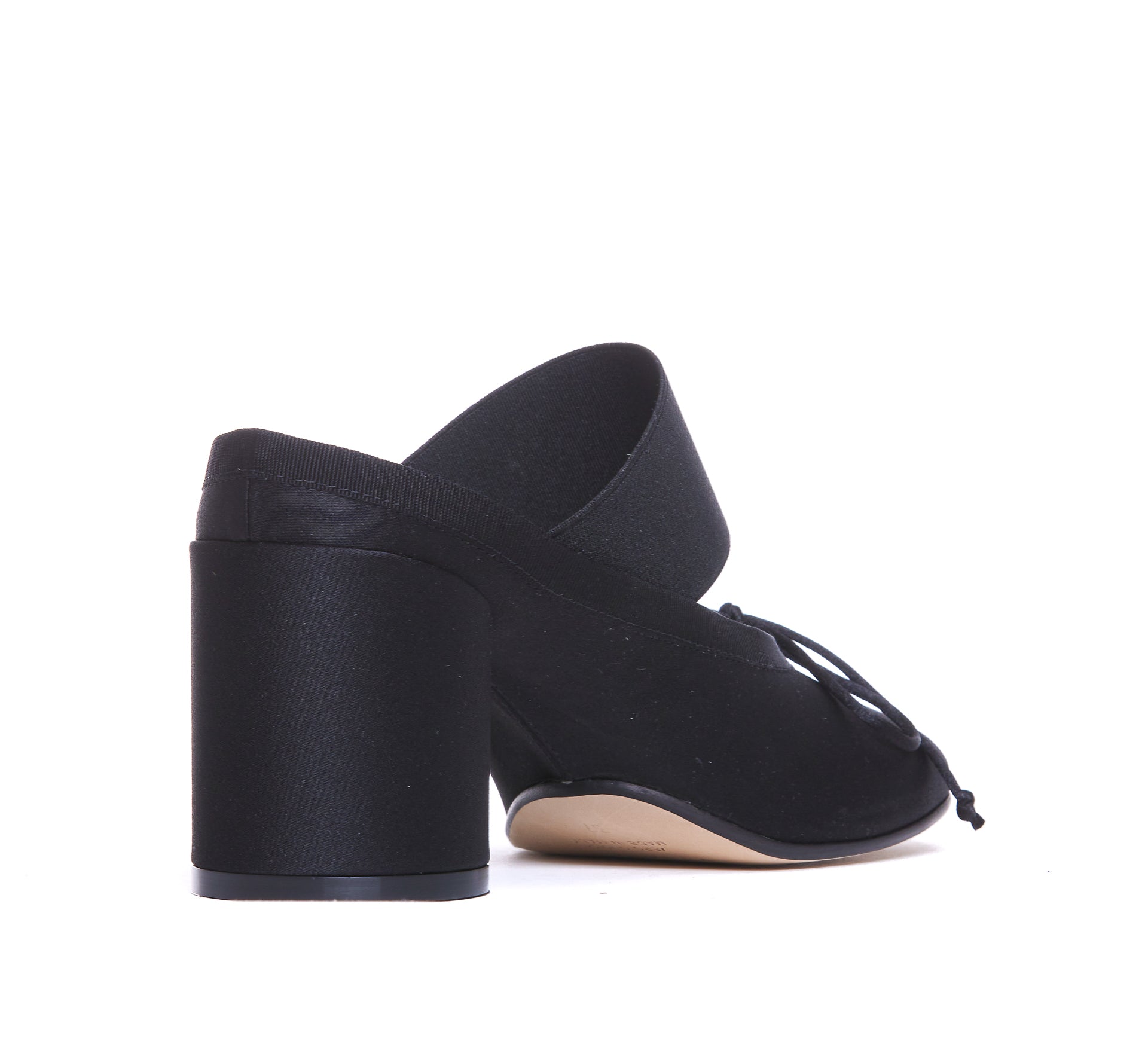Mm6 Maison Margiela Sandals Black Fabric