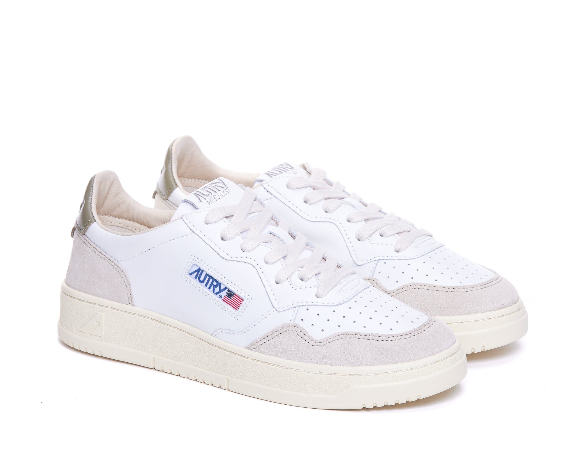 Autry Sneakers White Leather And Suede