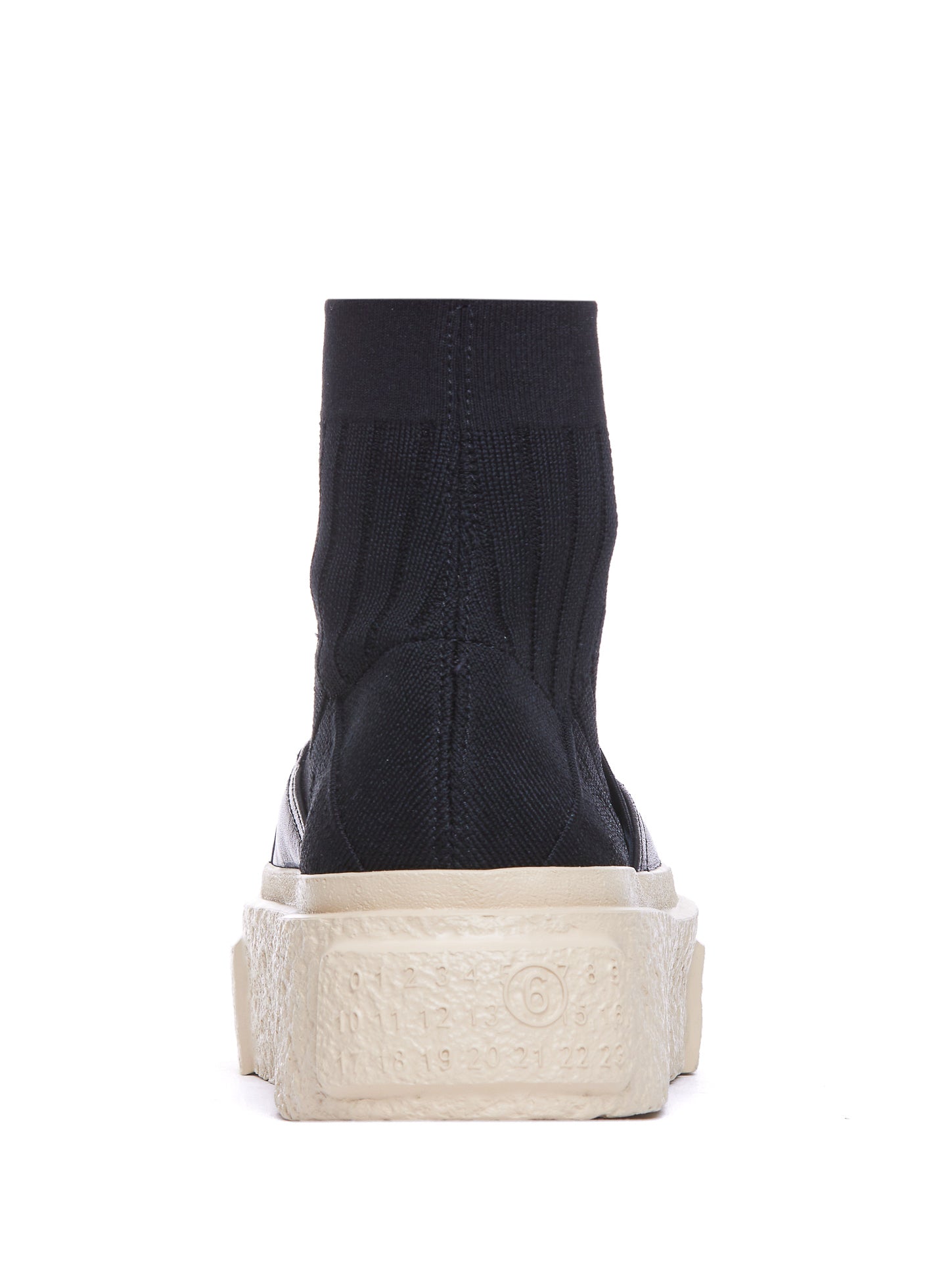 Mm6 Maison Margiela Sneakers Black Fabric