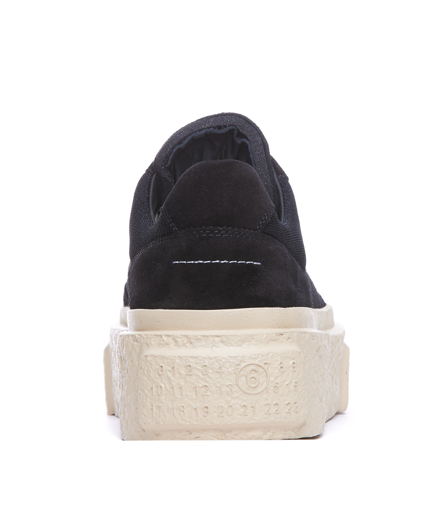 Mm6 Maison Margiela Sneakers Black Suede