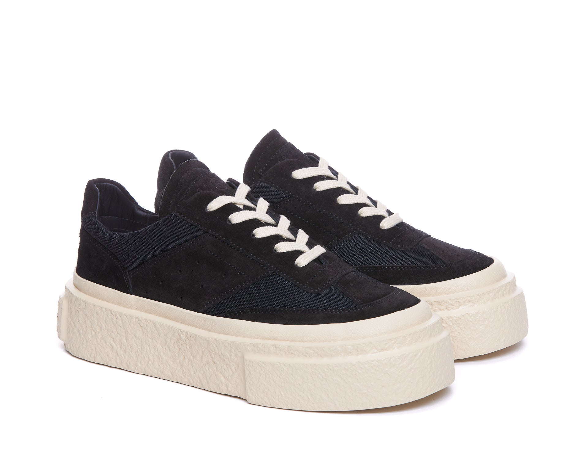 Mm6 Maison Margiela Sneakers Black Suede