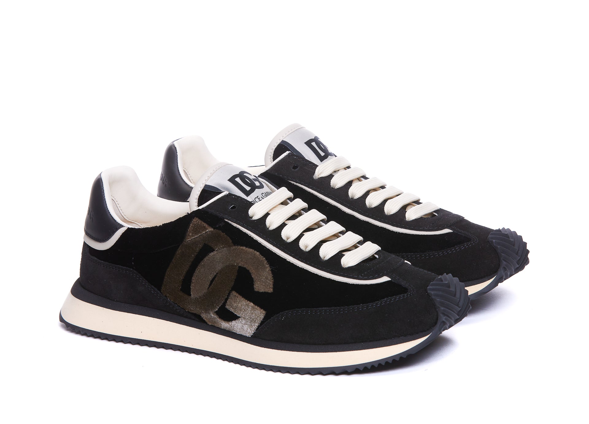 Dolce & Gabbana Sneakers Black Suede
