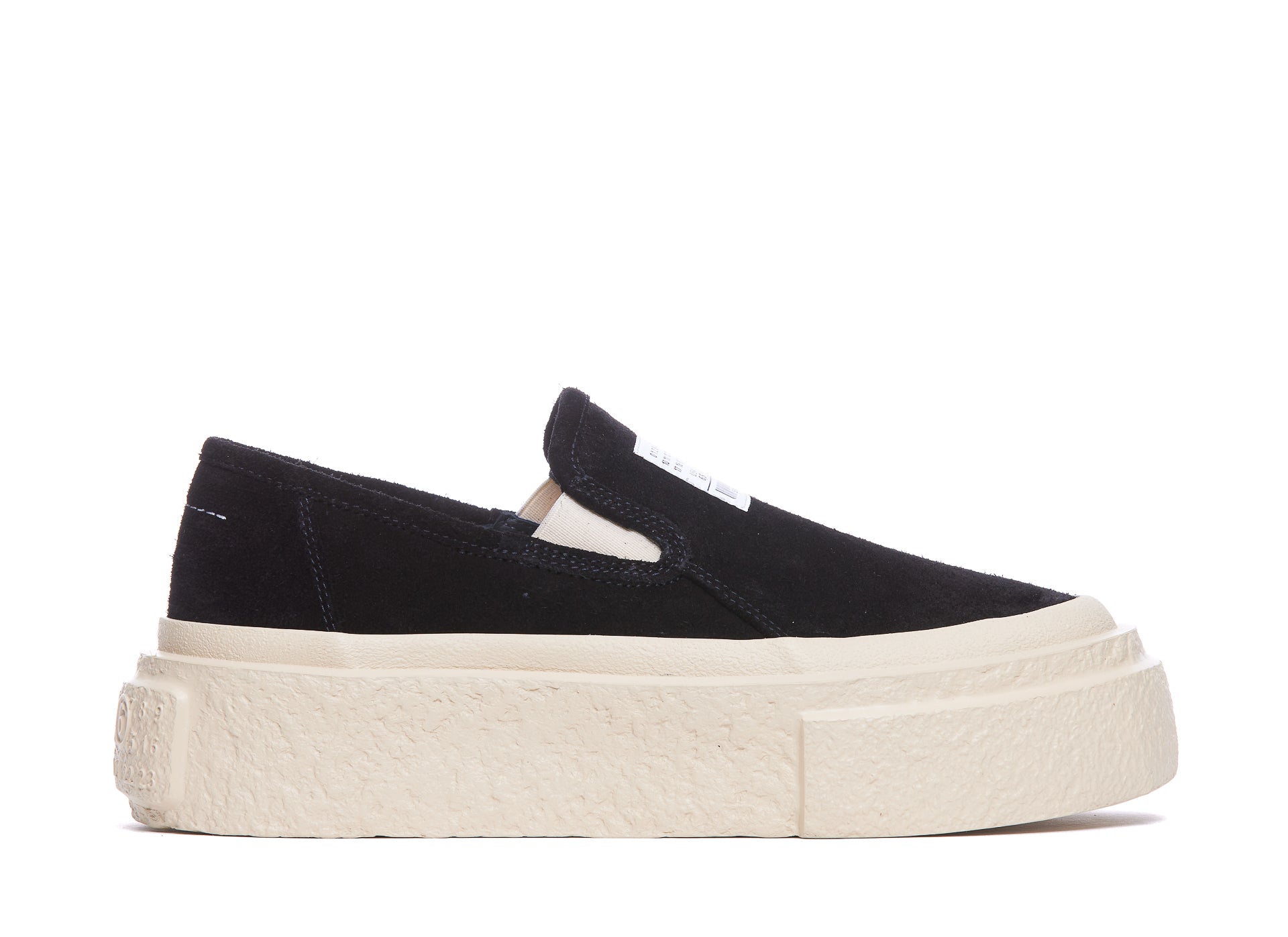 Mm6 Maison Margiela Sneakers Black Suede