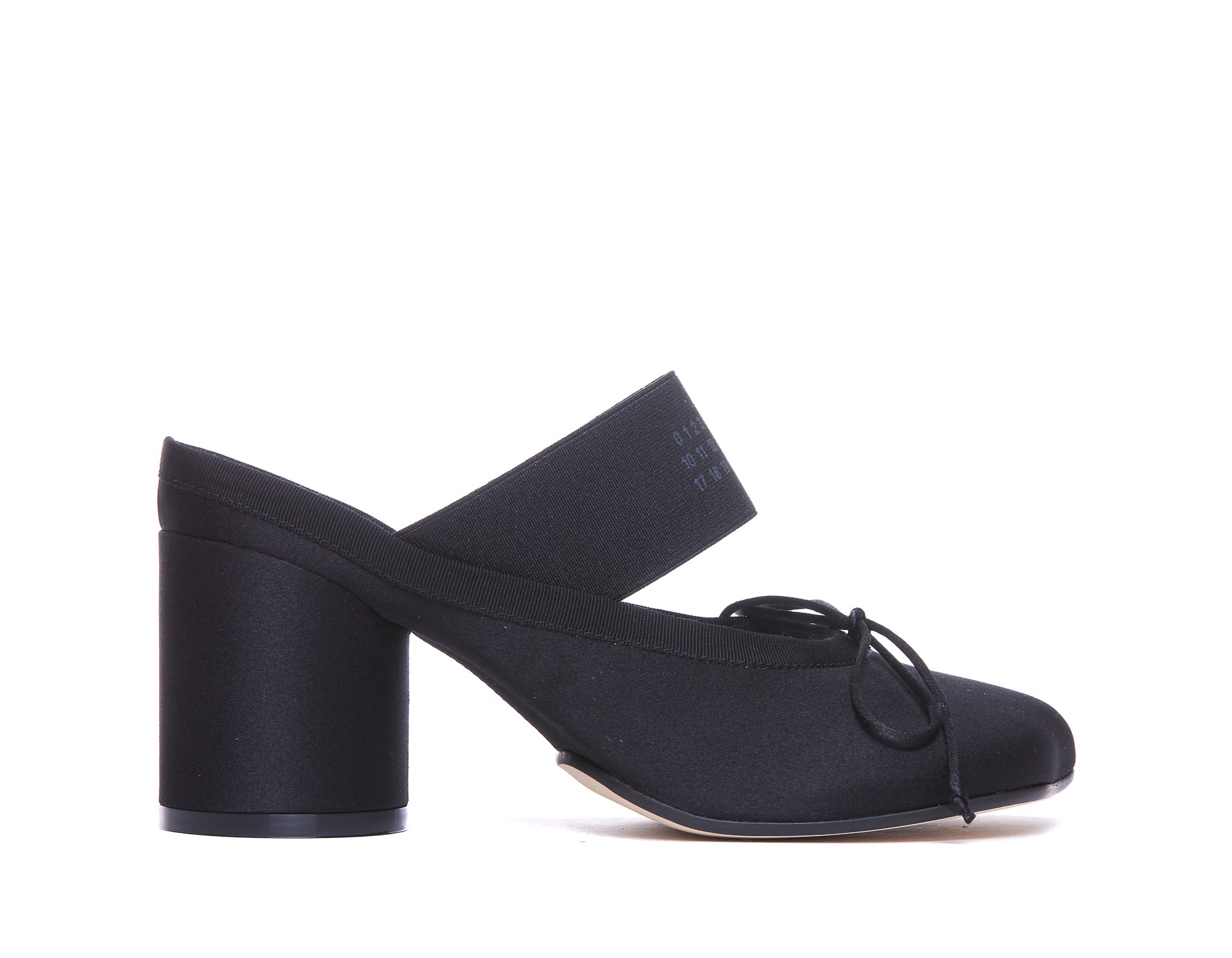Mm6 Maison Margiela Sandals Black Fabric