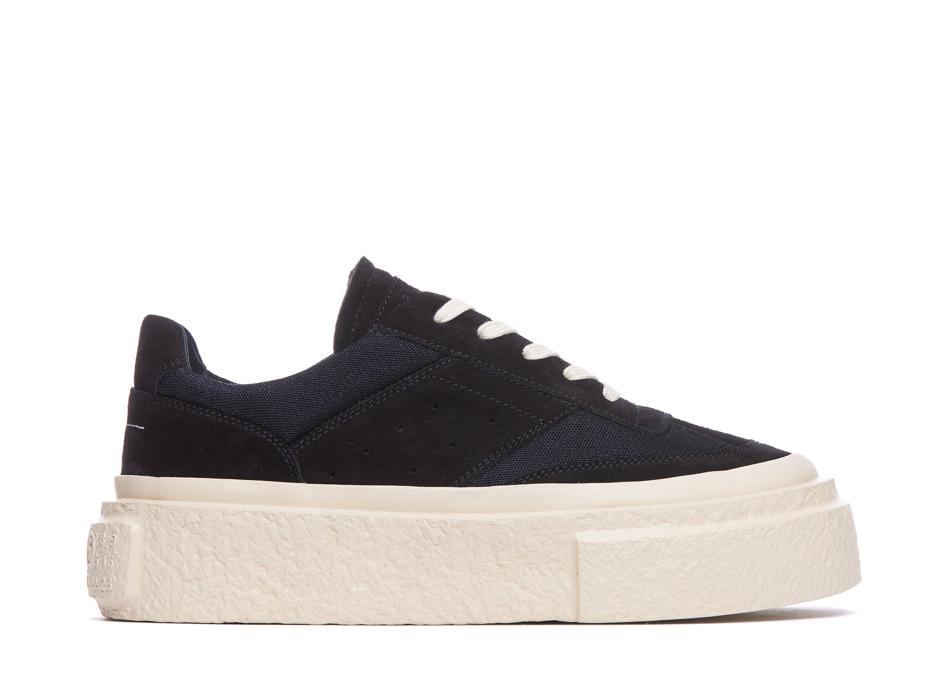 Mm6 Maison Margiela Sneakers Black Suede