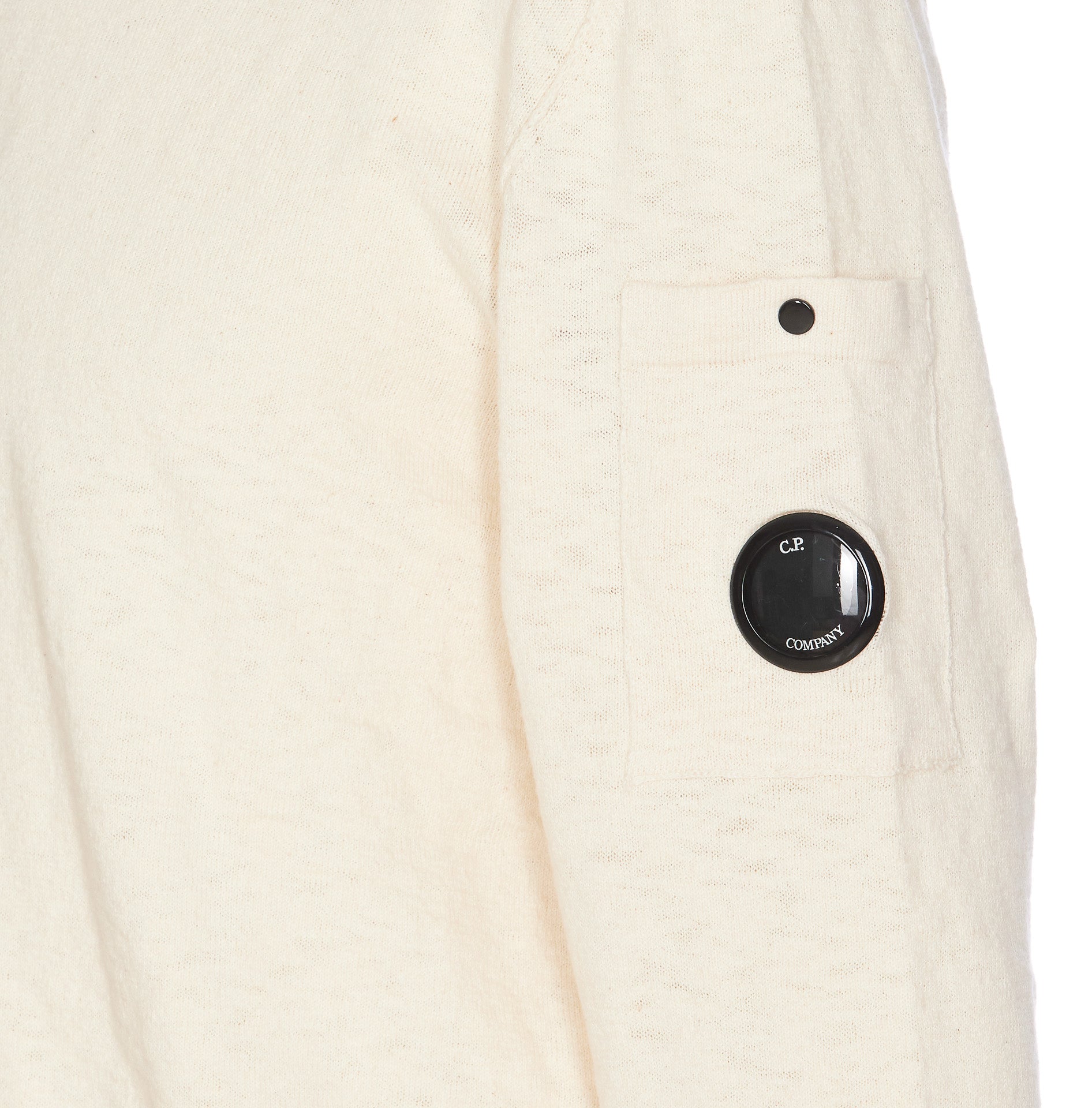 C.p. Company Sweaters White Cotton Polyamide