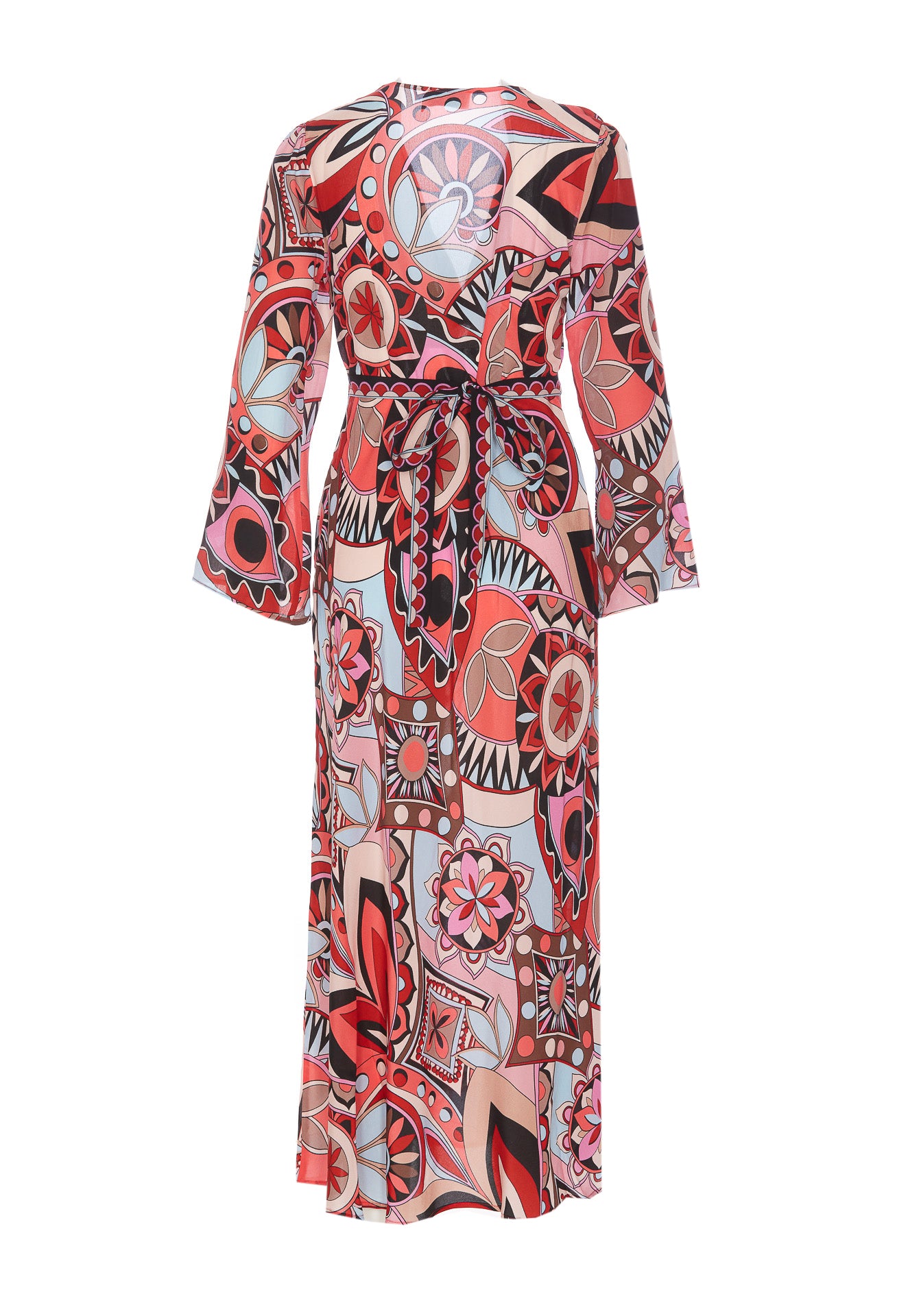 Rixo Dresses Red Silk