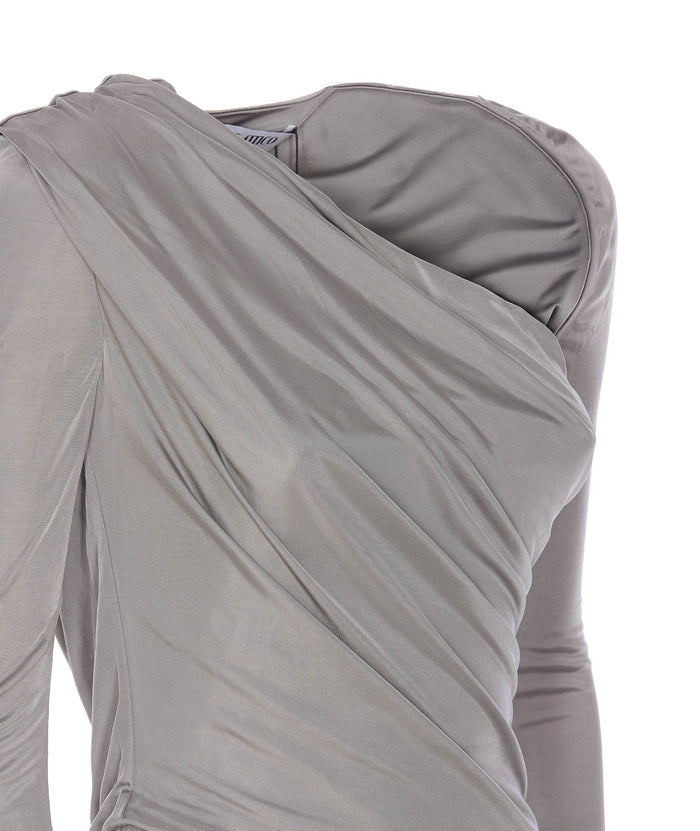 The Attico Dresses Grey Viscose