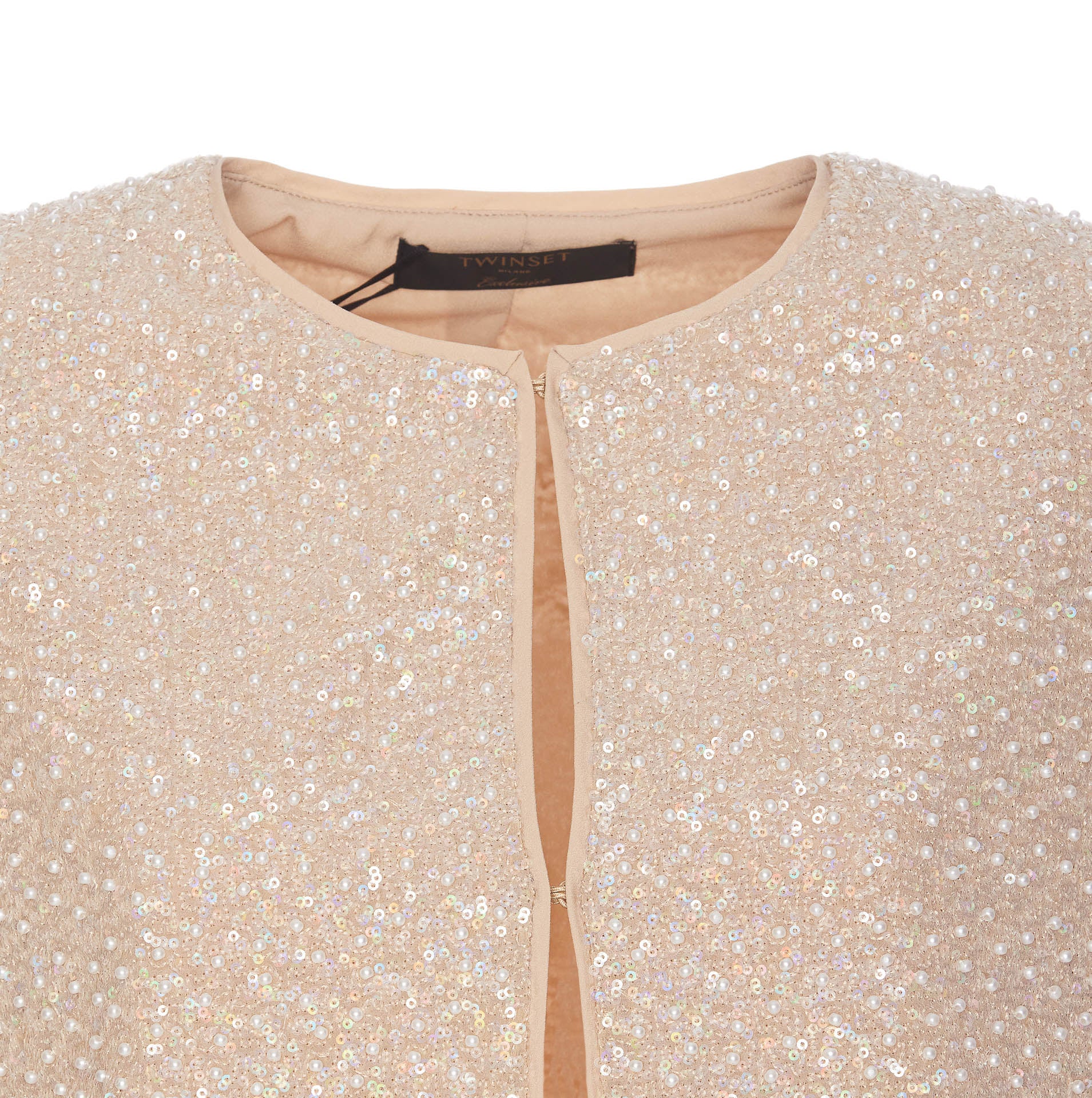 Twin-Set Jackets Beige Polyester