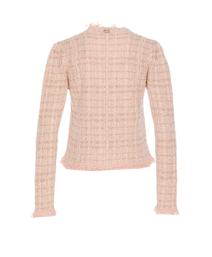Twin-Set Jackets Pink Cotton