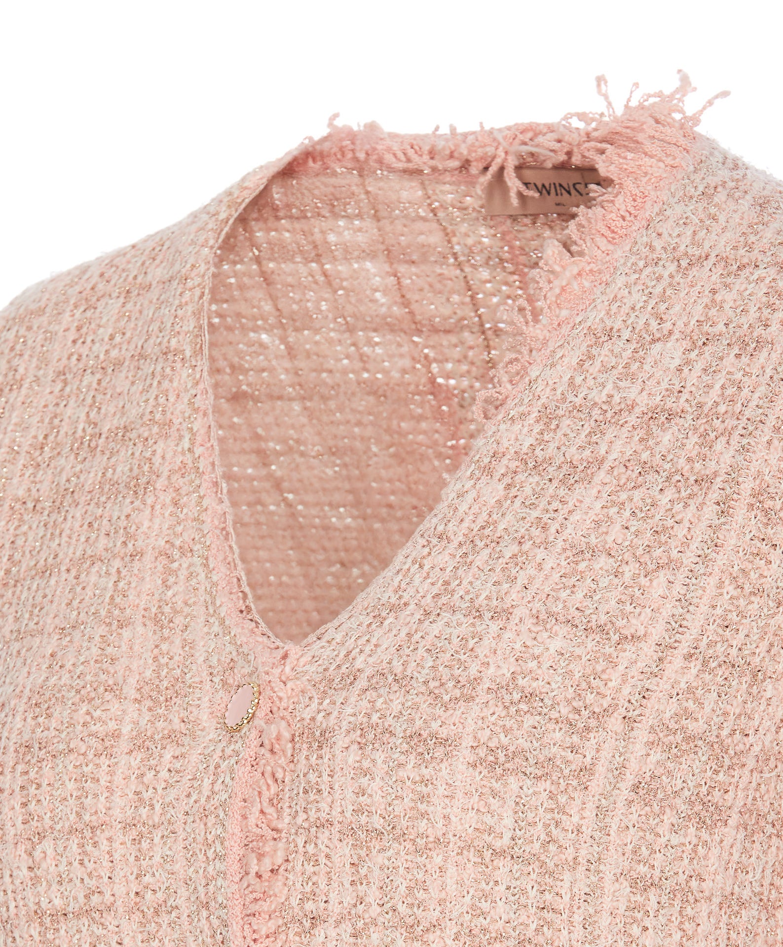 Twin-Set Jackets Pink Cotton
