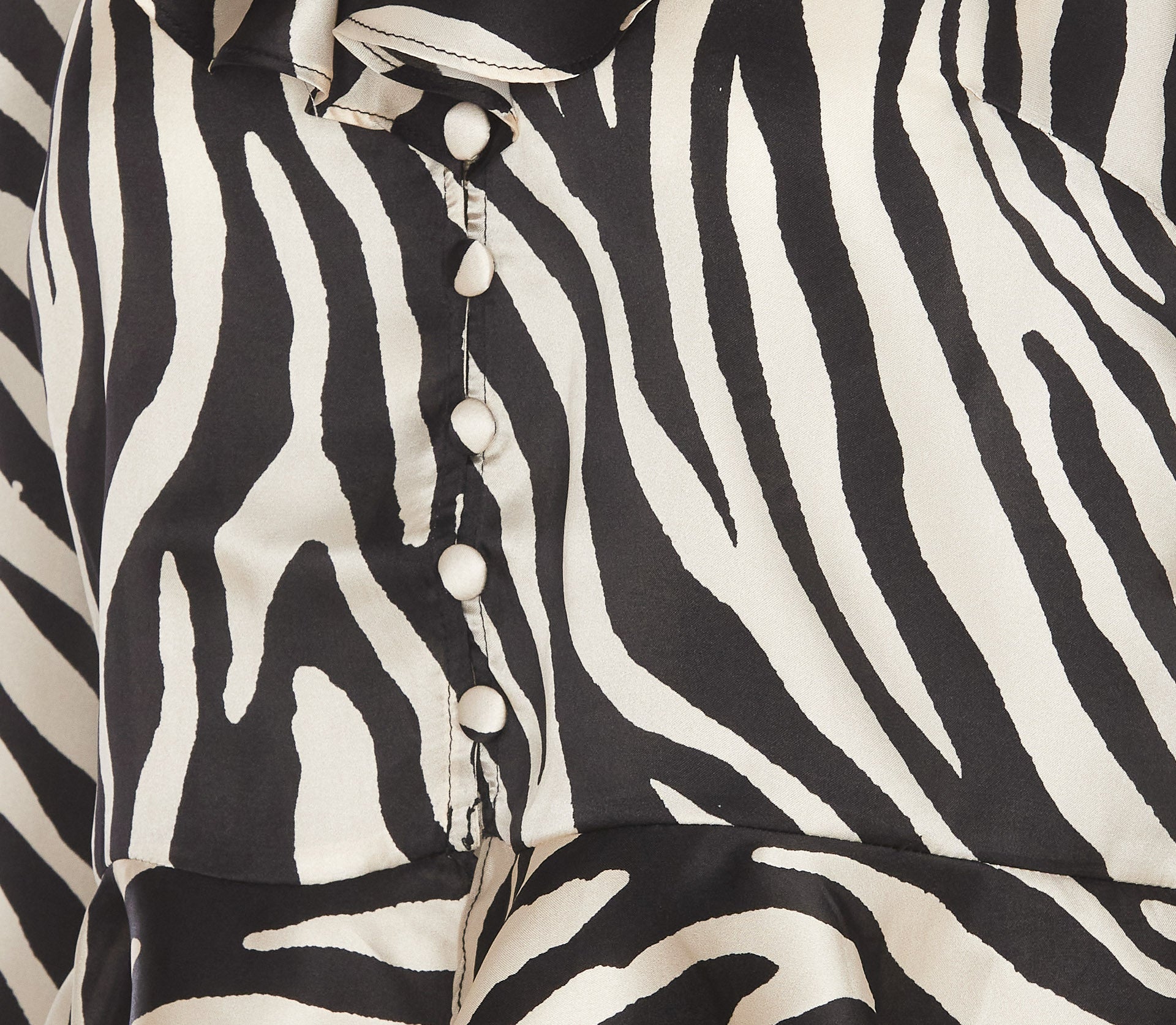 Rixo Top White Silk