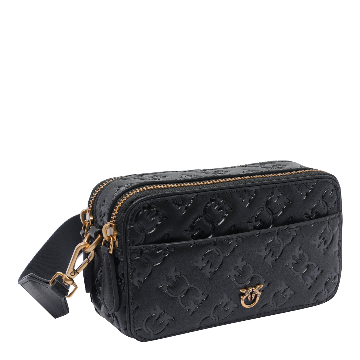 Pinko Bags Black Calf Leather