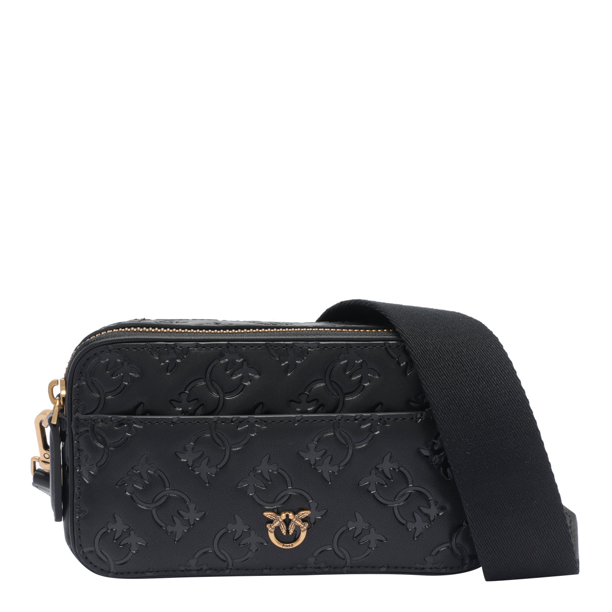 Pinko Bags Black Calf Leather
