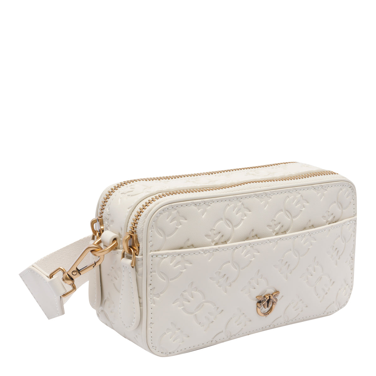 Pinko Bags White Calf Leather
