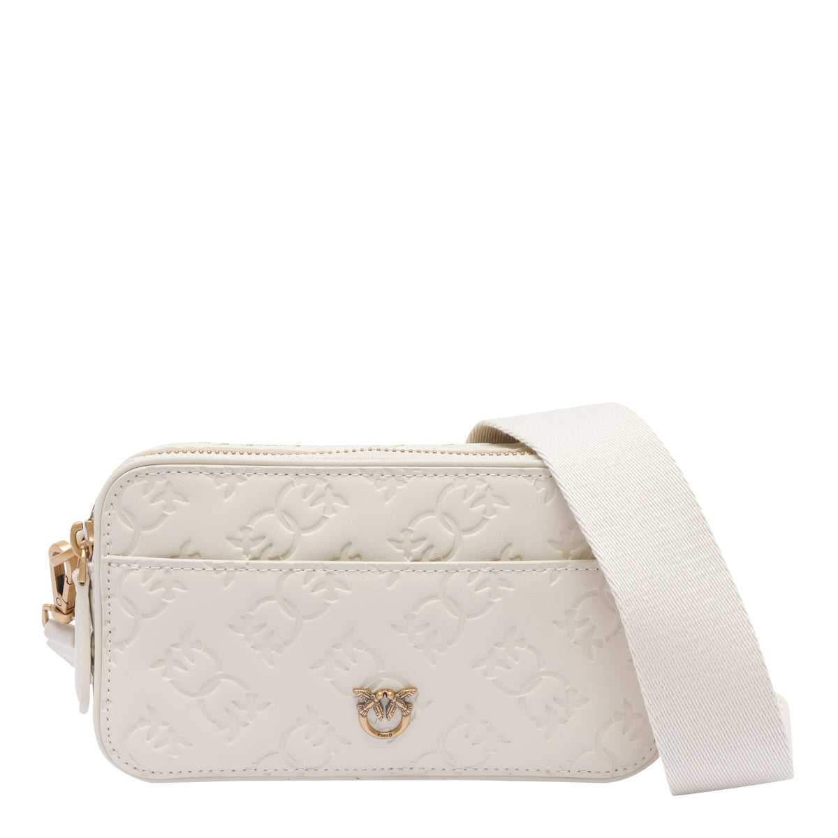 Pinko Bags White Calf Leather