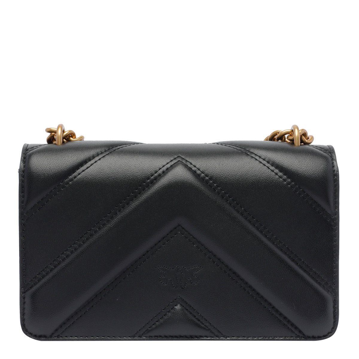 Pinko Bags Black Calf Leather