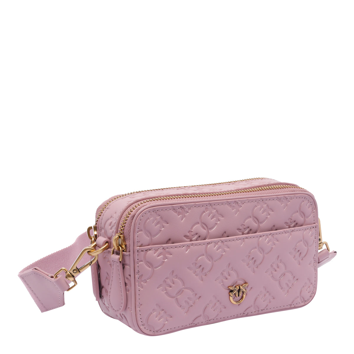 Pinko Bags Pink Calf Leather