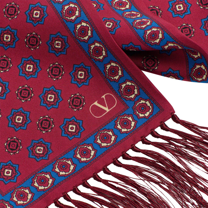 Valentino Garavani Scarfs Red Silk