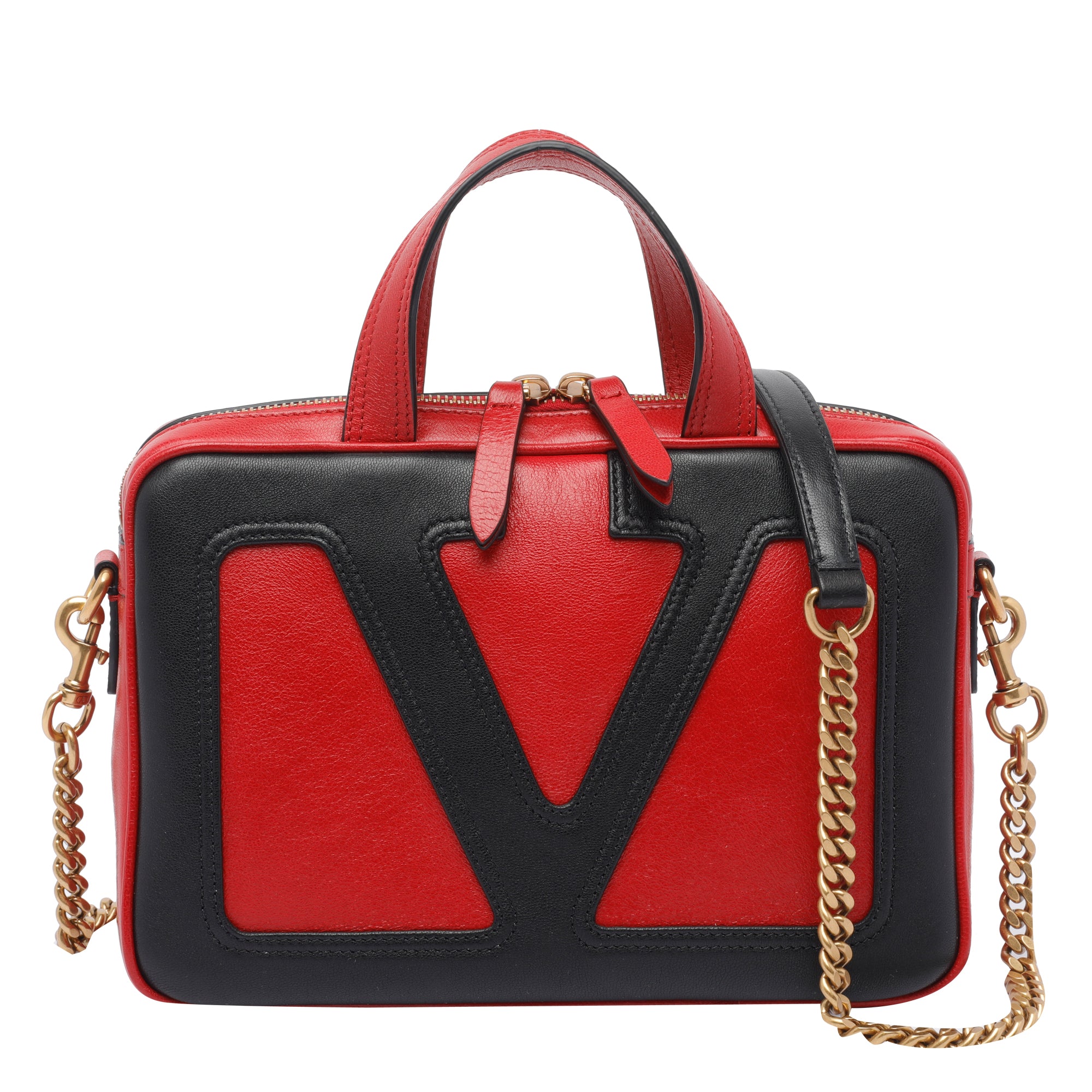 Valentino Garavani Bags Red Calf Leather