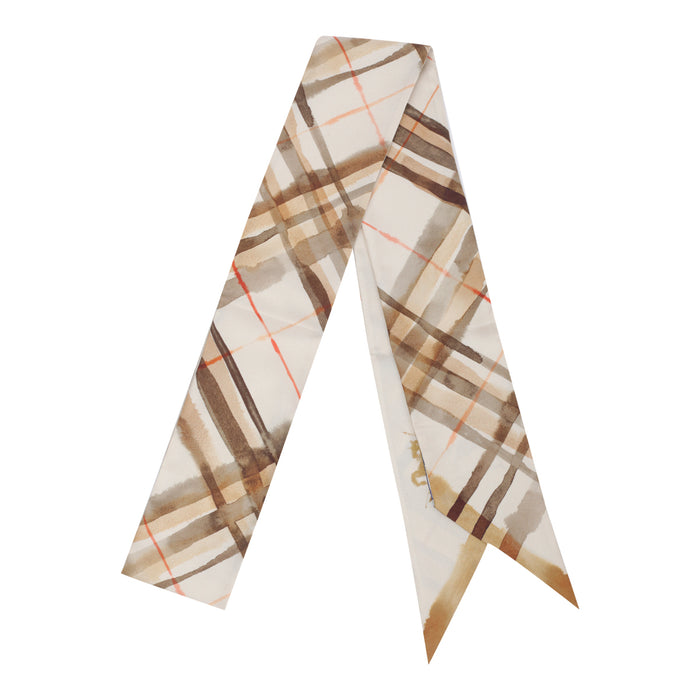 Burberry Scarfs White Silk