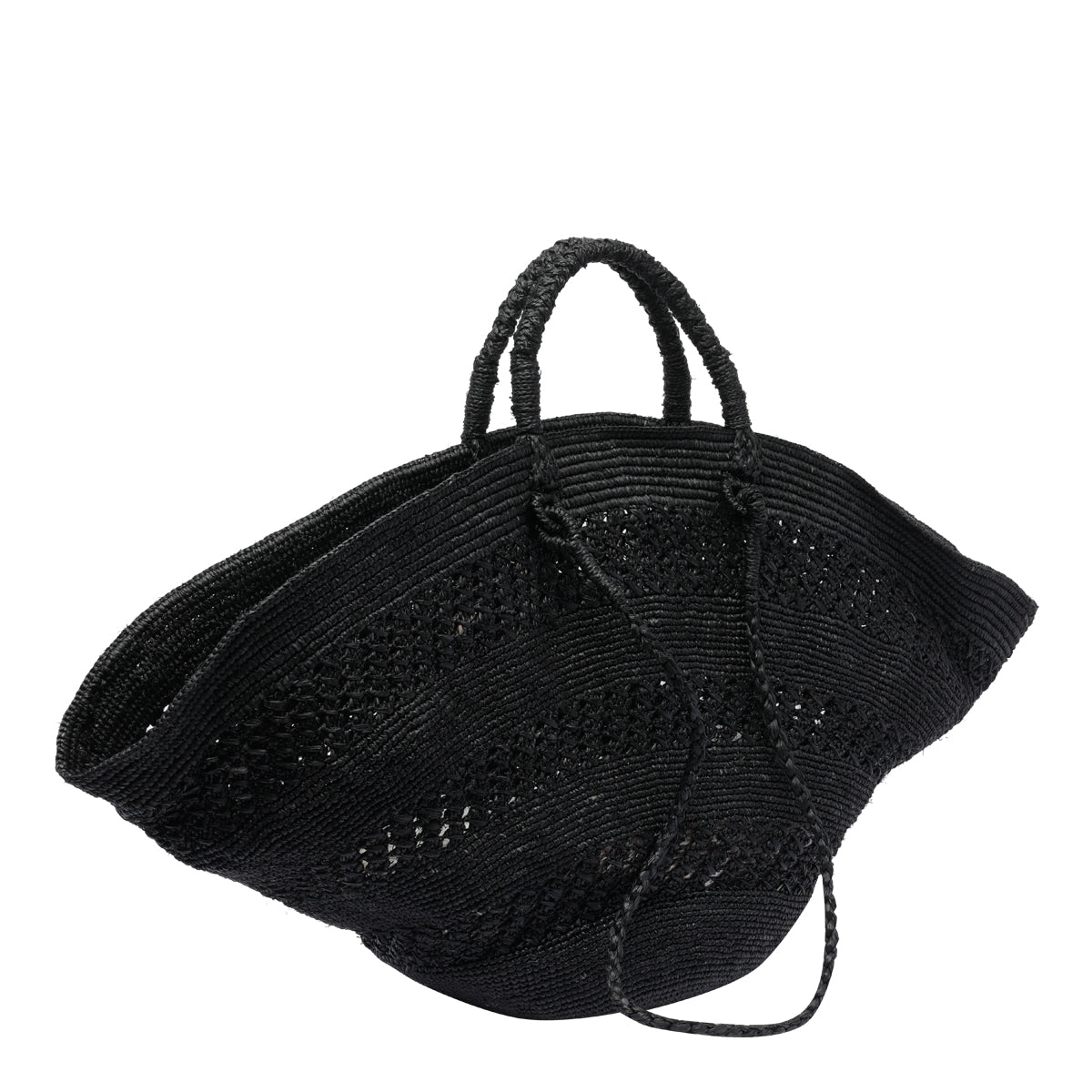 Ibeliv Bags Black Raffia