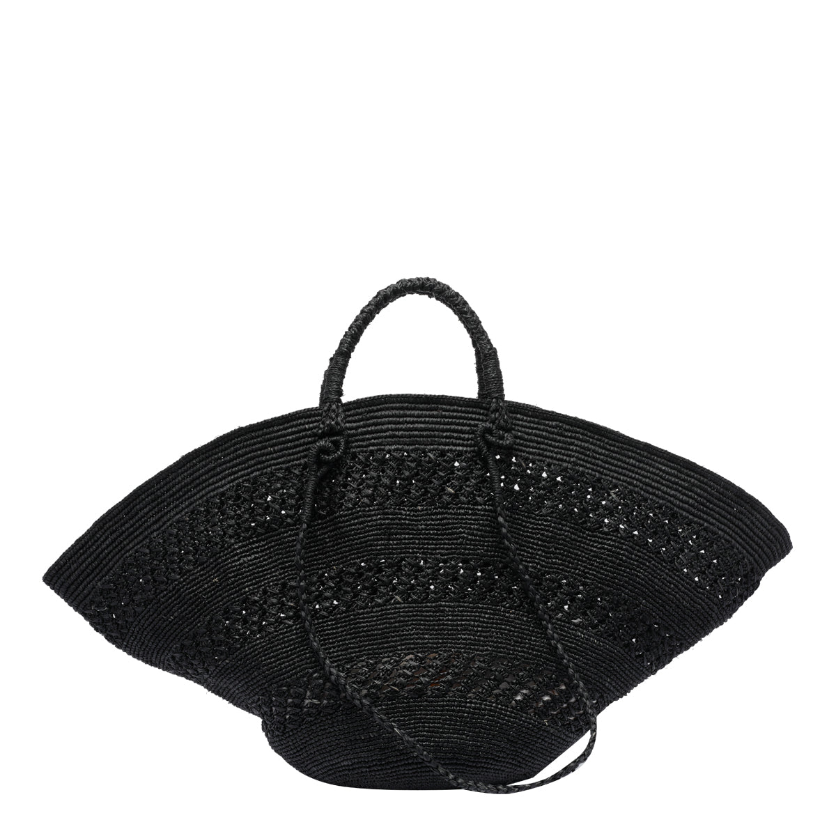 Ibeliv Bags Black Raffia