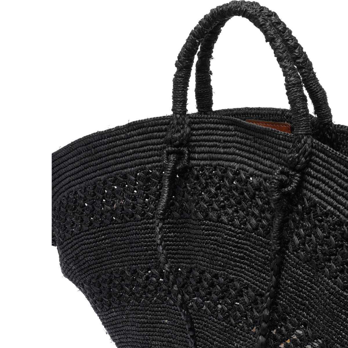 Ibeliv Bags Black Raffia