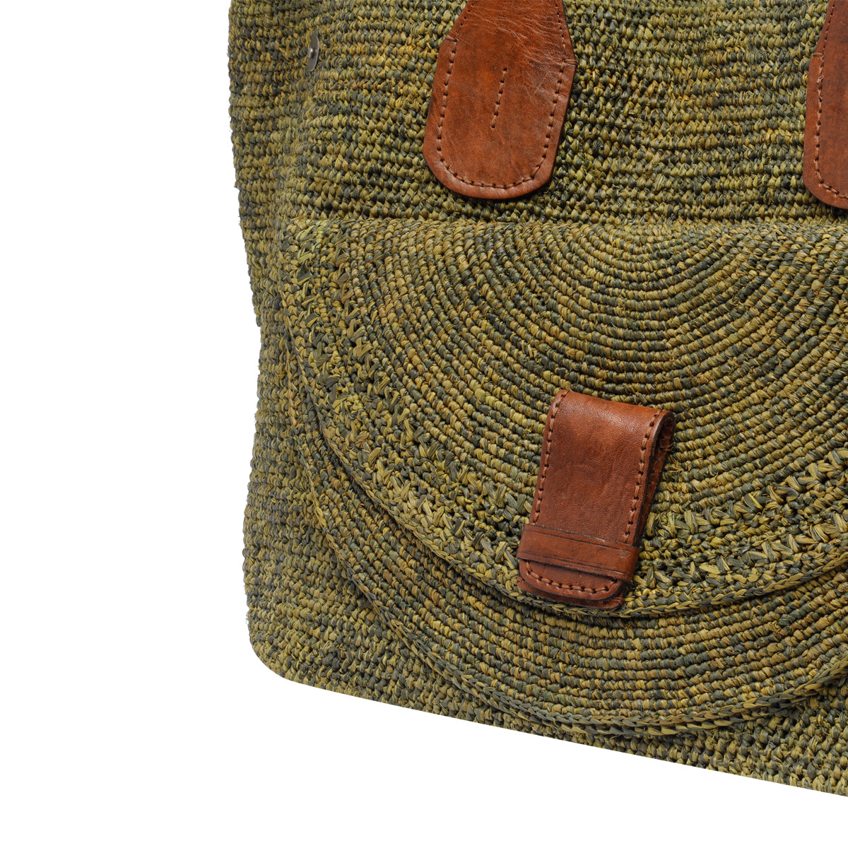 Ibeliv Bags Green Rafia