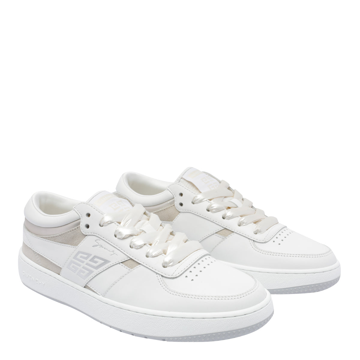 Givenchy Sneakers White Calf Leather/rubber Sole
