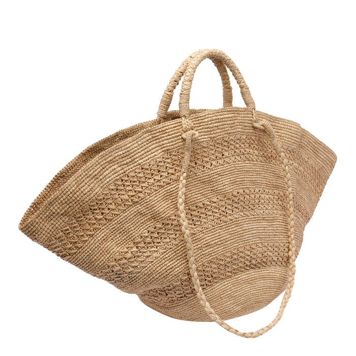 Ibeliv Bags Beige Raffia
