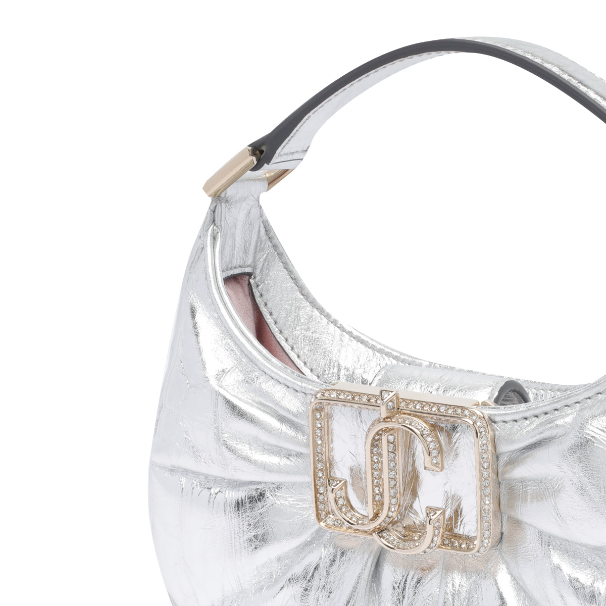 Jimmy Choo Bags Silver Calf Leather