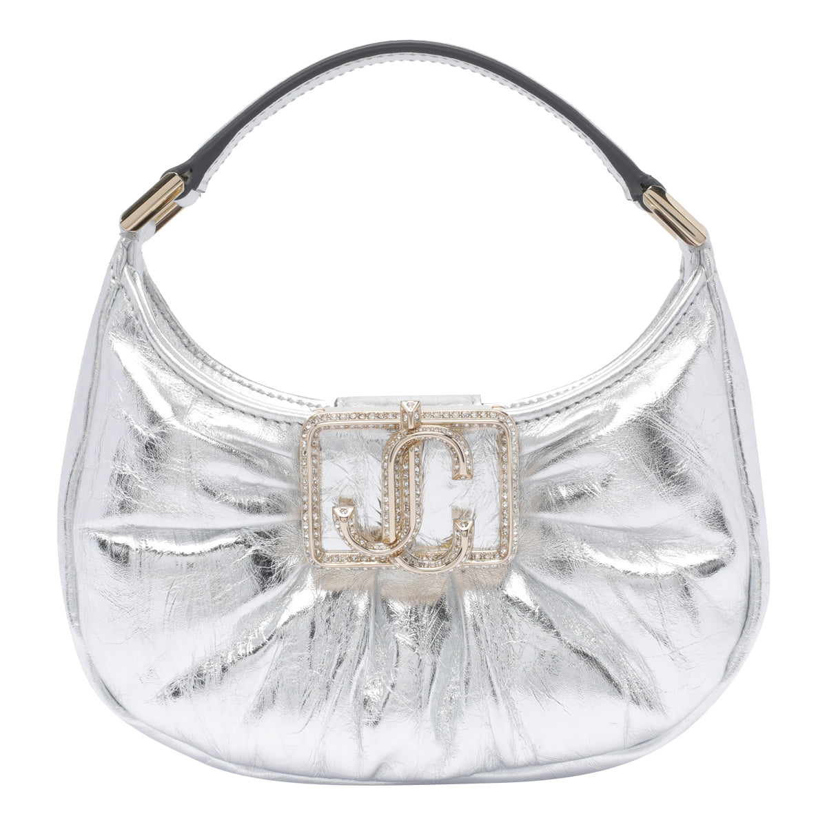 Jimmy Choo Bags Silver Calf Leather
