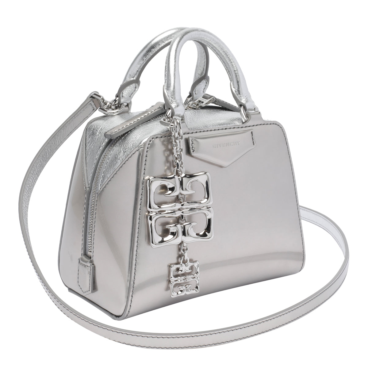 Givenchy Bags Silver Calf Leather